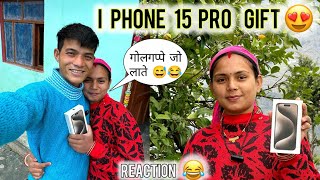 घर जाते ही I Phone 15 Pro Gift 🎁😍 || My Wife Reaction 😂 || Devbhoomi Vlogs