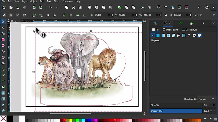 Creating an Outline with Inkscape (Part I)