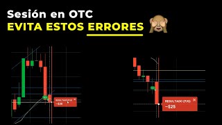 Sesión en OTC  Trading con Acción del Precio | Opciones Binarias  Tendencias y Rangos