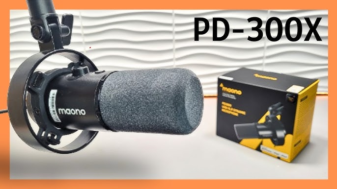 MAONO PD200X Dynamic Microphone With BA37 Boom Arm: Guinea-Bissau