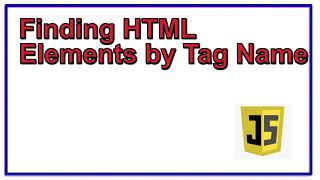 Finding HTML Elements by Tag Name