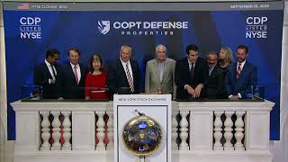 COPT Defense Properties (NYSE: CDP) Rings The Closing Bell®