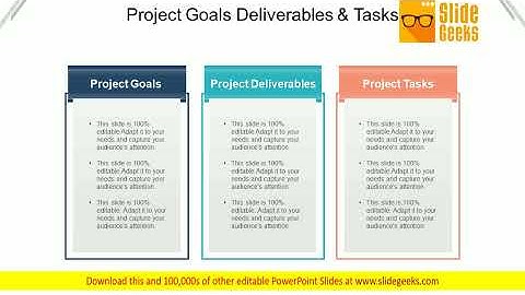 Project Goals Deliverables And Tasks Ppt Powerpoint Presentation Layouts Good