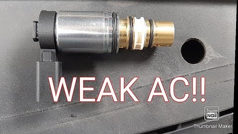 HOW TO FIX YOUR VW WITH WEAK AC!!