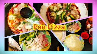 Homemade Pan Pizza| Pizza Without Oven| Pizza In Fry pan Recipe By Fatima|