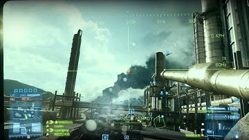 Battlefield 3 - Guided shells + SOFLAM vs. Chopper