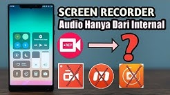 Tutorial - Cara Rekam Layar/Game, Audio Internal | Screen Recorder Audio Internal Semua Android - Durasi: 5.12. 