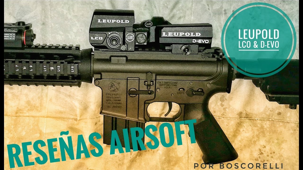 Reseñas Airsoft! Hoy... - Mi primera compra en AliExpress + Leupold LCO & D-EVO.