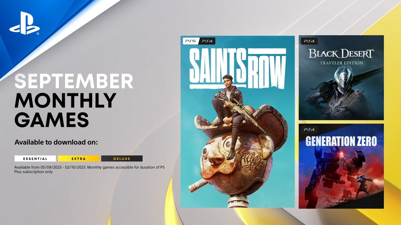 PS Plus Extra e Deluxe: 5 jogos para novembro de 2023