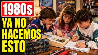 ¿Te acuerdas de esto? 12 costumbres de los 80s que desaparecieron