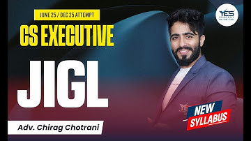 CS Executive JIGL Demo Lecture 1 June/Dec