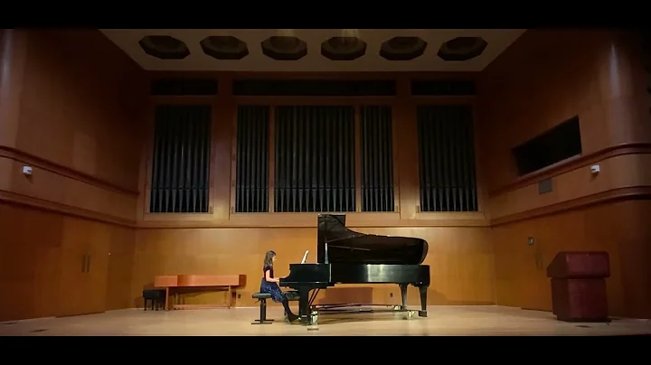 Audrey plays Chopin - Mazurka in A. inor, posth.