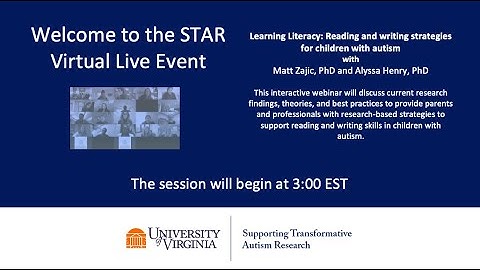 Learning Literacy: Reading and Writing Strategies for Children with Autism