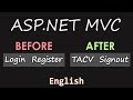 Authentication in ASP.NET MVC | Login & Signup Page | From Scratch