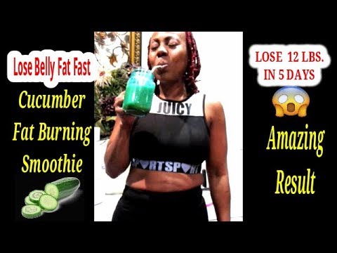 how-to-lose-weight-fast-|-cucumber-fat-burning-smoothie-|-eliminate-stored-belly-fat-|-weight-loss