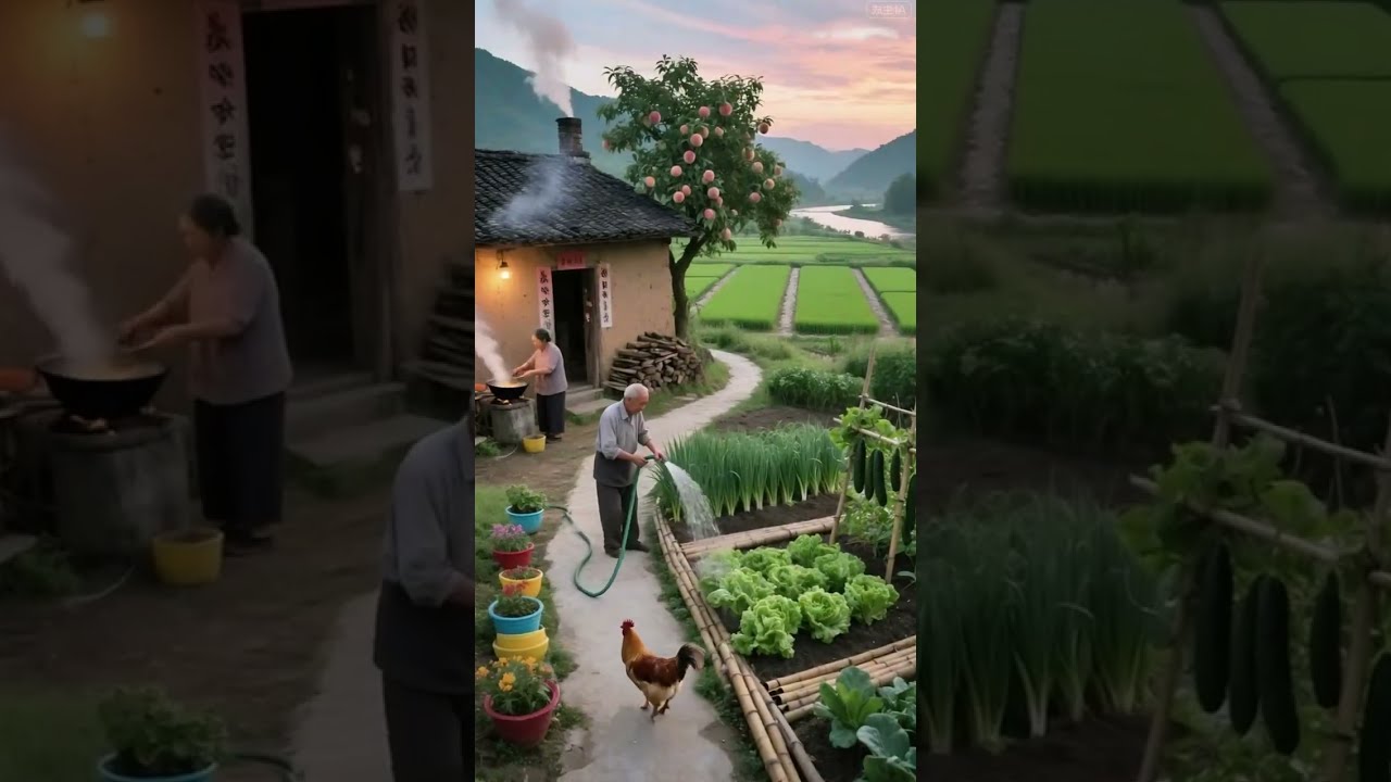  Grandpa And Grandma S Daily Life AI Created Rural Is So Healing Unfold