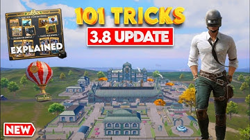 Update 3.8 Tips & Tricks (PUBG MOBILE / BGMI) Steampunk Frontier Mode New Vehicle Feature