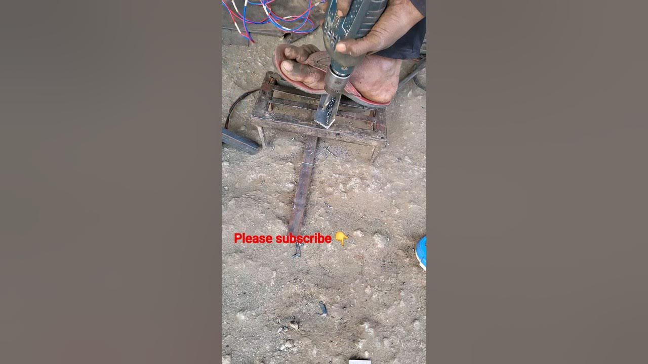 how to drill a hole in cast iron short viral shortvideo YouTube