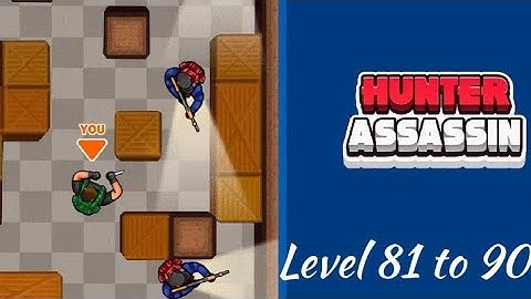 Hunter Assassin Level 81 - 90 | Hunter Assassin Walkthrough Gameplay | Tiny Toons