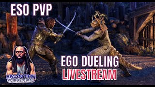 ESO PVP: EGO DUELING LIVESTREAM!! PIPE UP SETTLE THE BEEF