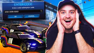 Omg I Got The New Ford Mustang Chevrolet Toyota Code In Rocket League The Next Nissan Car Omg I Got The New Ford Mustang Chevrolet Toyota Code In Rocket League The Next Nissan Car