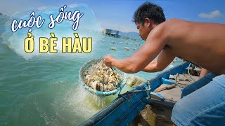 24h sống trên bè hàu giữa biển |24 hours living on oyster rafts |Nha Trang Vietnam Travel