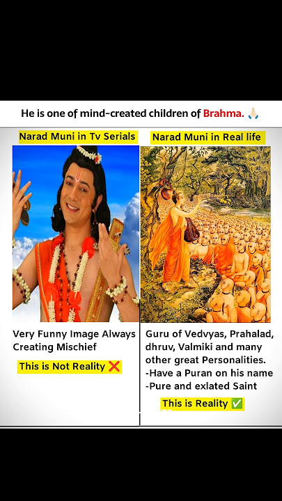 The Real Narad Muni – Beyond the TV Image! 📿🕉️
