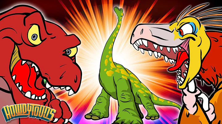 Top 10 Howdytoons Songs of a Super-Fan  #1 - Dinosaur Songs for Kids