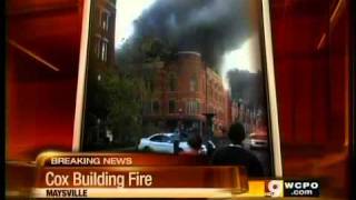 Breaking News--Fire in Maysville