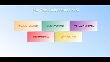 Ping Post Software Basics | boberdoo Lead Distribution System