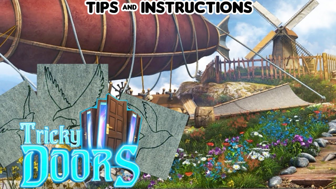Tricky Doors Level 4 Floating Island Walkthrough