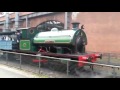 19th Century Steam Engine Train in Musium in Manchester
