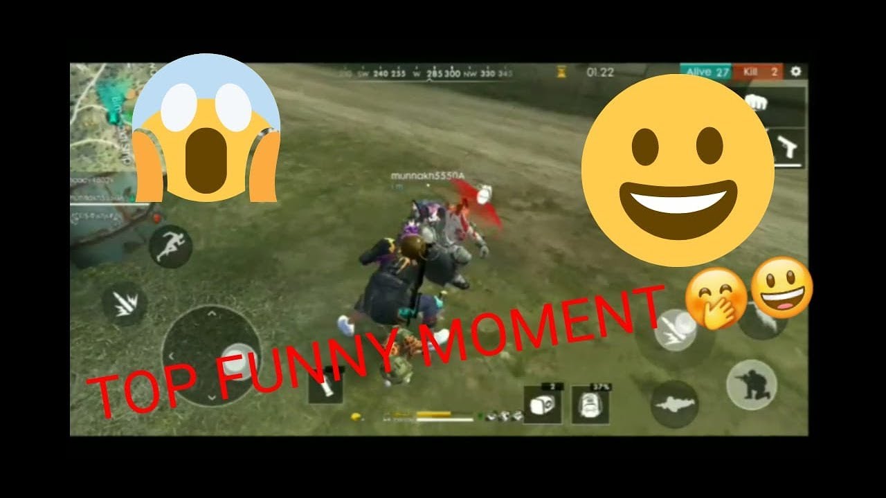#Freefire Funny moment part 1 ! Freefire battleground top fun - YouTube