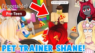 We Found Out PET TRAINER SHANES BIGGEST SECRET In Adopt Me (Roblox)
