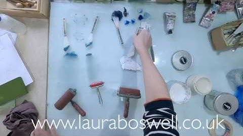 Reduction Lino with Laura Ep 31, Linocut Reduction Printing:  inking wet on wet in different colours