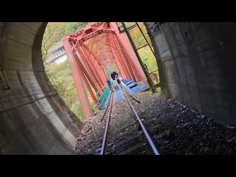 【VLOG : TOUR DU JAPON】BALADE À VÉLO SUR L’ANCIENNE VOIE FERROVIAIRE À LA CAMPAGNE DU JAPON !!