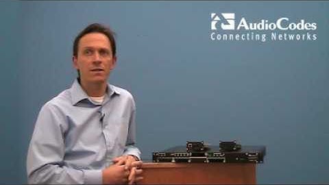 AudioCodes Mediant 1000 Video Datasheet