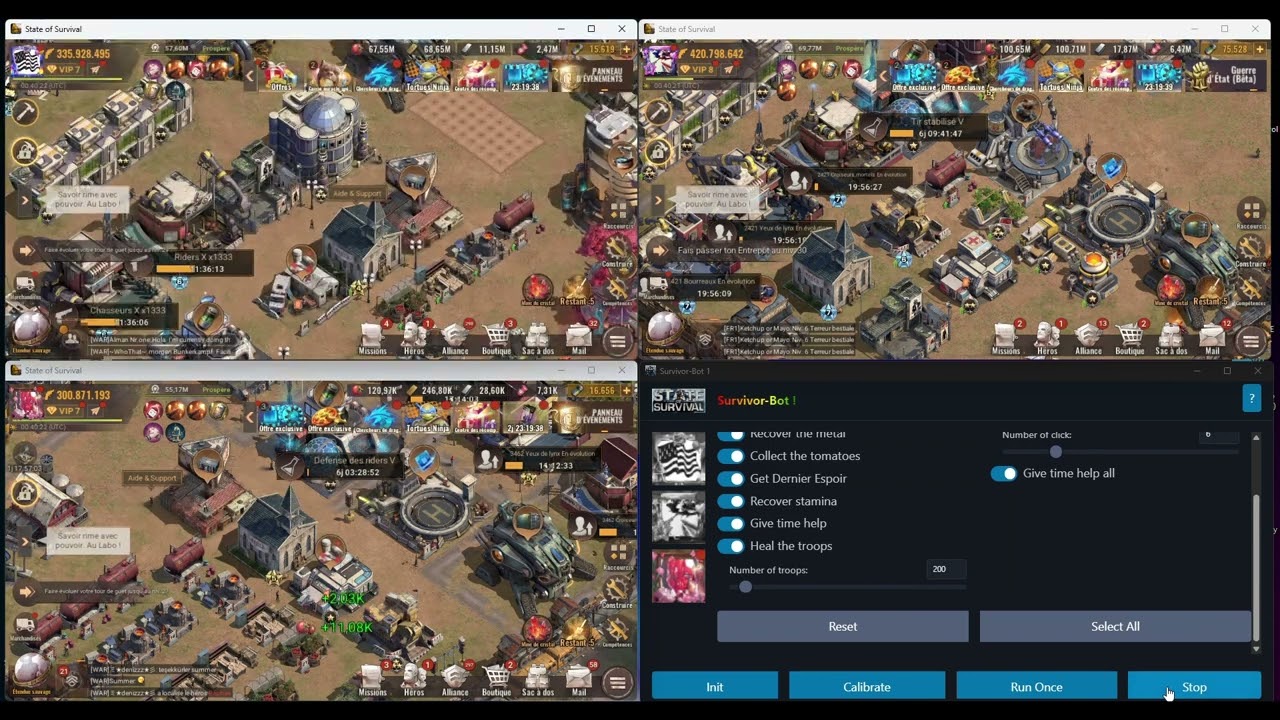 SOS - Bot in action !