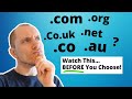 Com co org couk net watch this before choosing domain