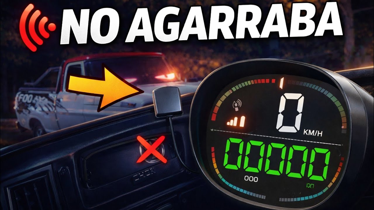  “Instalé un velocímetro GPS en una F100 y no tomaba señal… así lo solucioné”