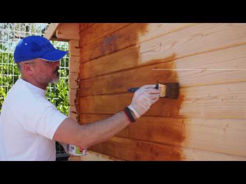Come verniciare una casetta di legno - ICA for you
