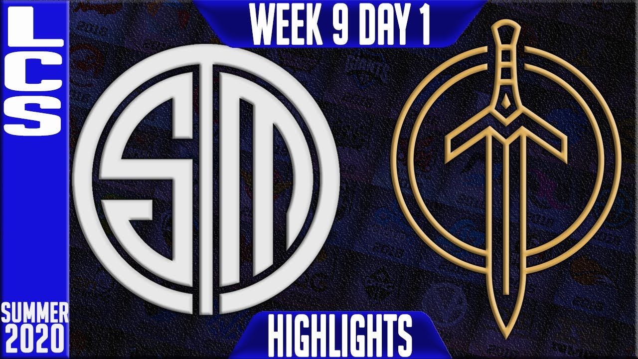 TSM vs GGS Highlights | LCS Summer 2020 W9D1 | Team Solomid vs Golden Guardians