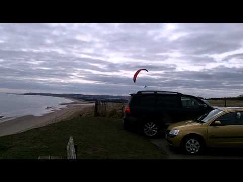 Cliff top flying