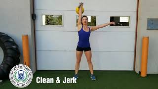 Clean & Jerk AKA One Arm Long Cycle  kettlebell sport