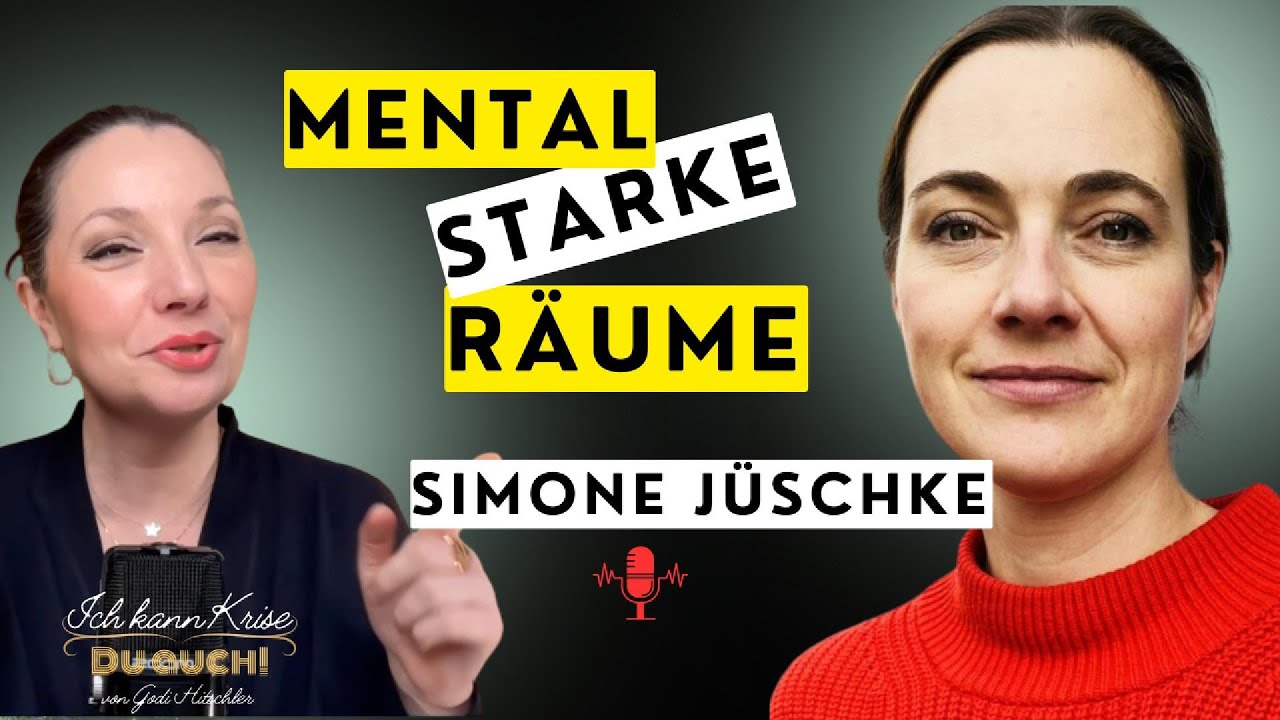 Beeinflusst Raumgestaltung deine Gesundheit? Simone Jüschke im Podcast Interview mit Godi Hitschler