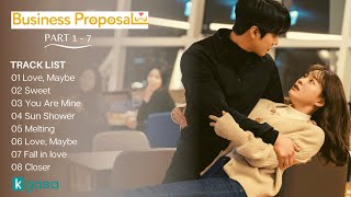 [FULL Part 1 - 7] A Business Proposal OST  | 사내맞선 OST + Special Track