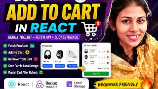 Build Add to Cart in React 🛒 Redux Toolkit + Fetch API (Step-by-Step)
