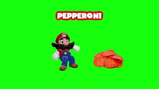 Mario Sings “Pizza Pasta” - Green Screen