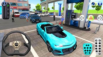 New Nissan GTR Car in Petrol Station l New City Highway Driving - Gameplay 2025 - 3D Driving Class