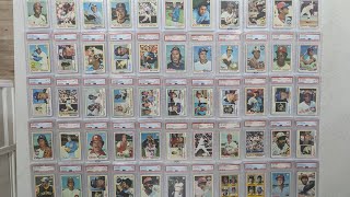 Goal Completed! 1978 Topps Baseball Hall of Fame Run Tabletop